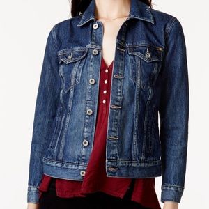 NWOT. Lucky Brand “The Tomboy Trucker” Jean Jacket